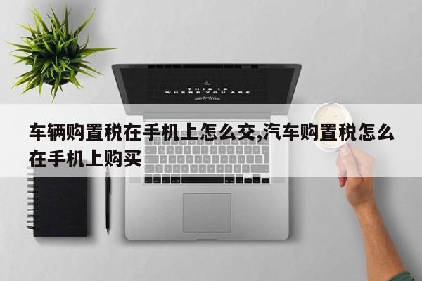 车辆购置税在手机上怎么交,汽车购置税怎么在手机上购买